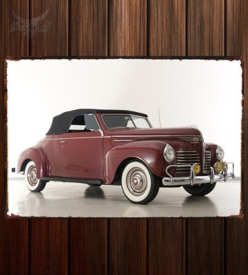 Металлическая табличка Plymouth Deluxe Convertible Coupe (P10)